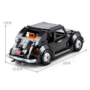 لگو تکنیک ماشین کلاسیک مدل Technics Classic Das Auto Kevers Auto Moc Bouwsteen Monteren_اسباب بازی